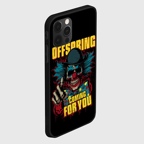 Чехол iPhone 12 Pro The Offspring рок / 3D-Черный – фото 2