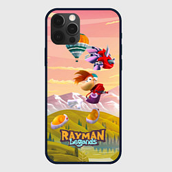 Чехол для iPhone 12 Pro Rayman воздушные шары, цвет: 3D-черный