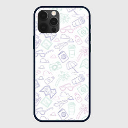 Чехол для iPhone 12 Pro Все! Еду в отпуск!, цвет: 3D-черный