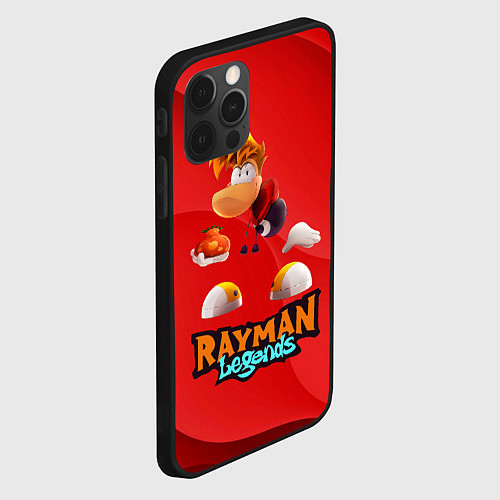 Чехол iPhone 12 Pro Rayman Red Legends / 3D-Черный – фото 2