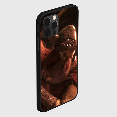 Чехол iPhone 12 Pro MALENIA ELDER RING / 3D-Черный – фото 2