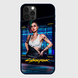 Чехол для iPhone 12 Pro Judy Джуди Cyberpunk 2077, цвет: 3D-черный