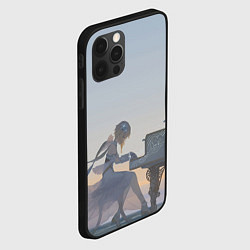 Чехол для iPhone 12 Pro LUMINE PLAYS PIANO GENSHIN IMPACT, цвет: 3D-черный — фото 2