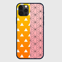 Чехол для iPhone 12 Pro ЗЕНИТЦУ НЕЗУКО КЛИНОК РАССЕКАЮЩИЙ ДЕМОНОВ, цвет: 3D-черный