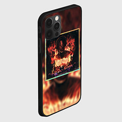 Чехол для iPhone 12 Pro Karmageddon Kizaru Альбом Кизару огонь, цвет: 3D-черный — фото 2