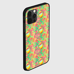 Чехол для iPhone 12 Pro Магические Грибы Психоделика, цвет: 3D-черный — фото 2