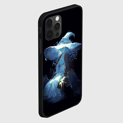 Чехол iPhone 12 Pro Ранна с волками Elden Ring / 3D-Черный – фото 2