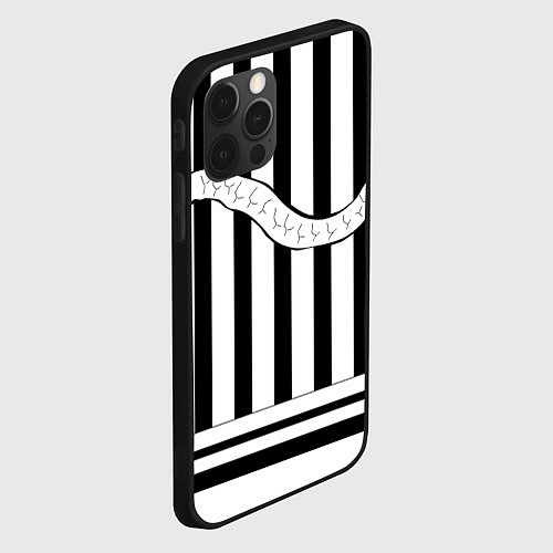 Чехол iPhone 12 Pro ОБАНАЙ ИГУРО ХАЁРИ / 3D-Черный – фото 2
