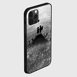 Чехол для iPhone 12 Pro Бэнкси Дети Любовь Banksy, цвет: 3D-черный — фото 2