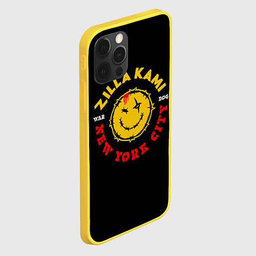 Чехол iPhone 12 Pro ZillaKami x SosMula City Morgue New York City / 3D-Желтый – фото 2