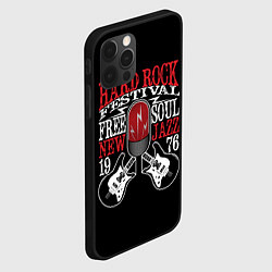 Чехол для iPhone 12 Pro HARD ROCK FESTIVAL, цвет: 3D-черный — фото 2