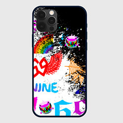 Чехол для iPhone 12 Pro 6ix9ine сикс найн, цвет: 3D-черный