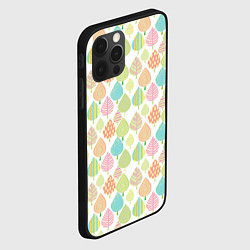 Чехол для iPhone 12 Pro Яркие деревья, цвет: 3D-черный — фото 2