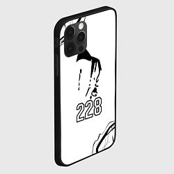 Чехол для iPhone 12 Pro 228 rap, цвет: 3D-черный — фото 2