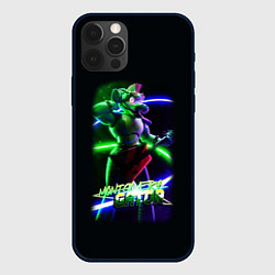 Чехол для iPhone 12 Pro Five Nights at Freddys Security Breach - Аллигатор, цвет: 3D-черный