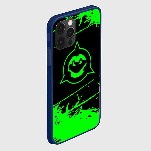 Чехол iPhone 12 Pro Battletoads / 3D-Тёмно-синий – фото 2
