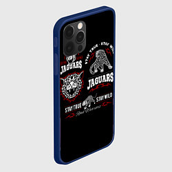 Чехол для iPhone 12 Pro ЯГУАР JAGUARS, цвет: 3D-тёмно-синий — фото 2