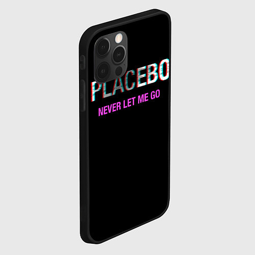 Чехол iPhone 12 Pro Placebo Never Let Me Go / 3D-Черный – фото 2