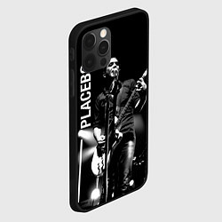 Чехол для iPhone 12 Pro Placebo Пласибо рок-группа, цвет: 3D-черный — фото 2