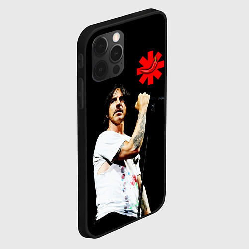 Чехол iPhone 12 Pro Red Hot Chili Peppers RHCP / 3D-Черный – фото 2