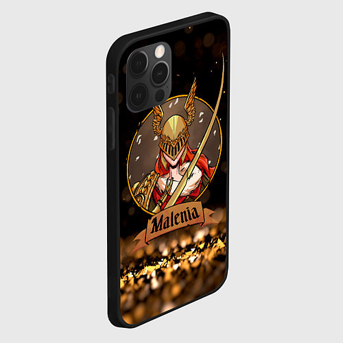 Чехол iPhone 12 Pro Elden ring Malenia / 3D-Черный – фото 2