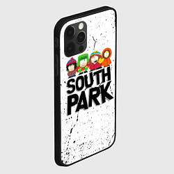 Чехол для iPhone 12 Pro Южный парк мультфильм - персонажи South Park, цвет: 3D-черный — фото 2