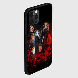 Чехол для iPhone 12 Pro Henry and Arthur, цвет: 3D-черный — фото 2