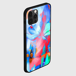 Чехол для iPhone 12 Pro Fashion floral pattern, цвет: 3D-черный — фото 2