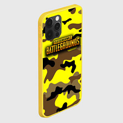 Чехол для iPhone 12 Pro PlayerUnknowns Battlegrounds Камуфляж Жёлто-Коричн, цвет: 3D-желтый — фото 2