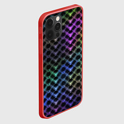 Чехол для iPhone 12 Pro Color vanguard pattern 2025 Neon, цвет: 3D-красный — фото 2