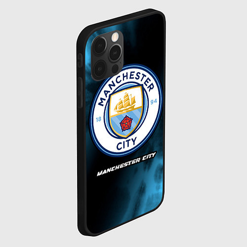 Чехол iPhone 12 Pro МАНЧЕСТЕР СИТИ Manchester City 5 / 3D-Черный – фото 2