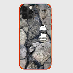 Чехол для iPhone 12 Pro Climbing Extreme, цвет: 3D-красный