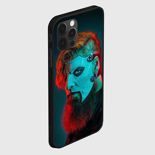 Чехол iPhone 12 Pro James Root - Slipknot - We are Not Your Kind / 3D-Черный – фото 2