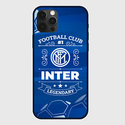 Чехол для iPhone 12 Pro Inter FC 1, цвет: 3D-черный