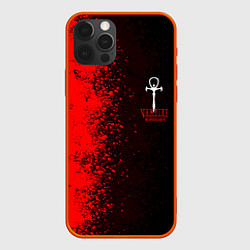 Чехол для iPhone 12 Pro The Masquerade Bloodhunt, цвет: 3D-красный