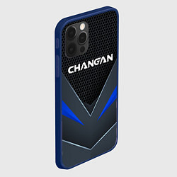 Чехол для iPhone 12 Pro CHANGAN - TECHNOLOGY ARMOR, цвет: 3D-тёмно-синий — фото 2