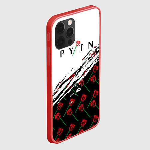 Чехол iPhone 12 Pro Payton Moormeie PYTN X ROSE / 3D-Красный – фото 2