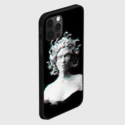 Чехол для iPhone 12 Pro Горгона медуза medusa gorgon, цвет: 3D-черный — фото 2