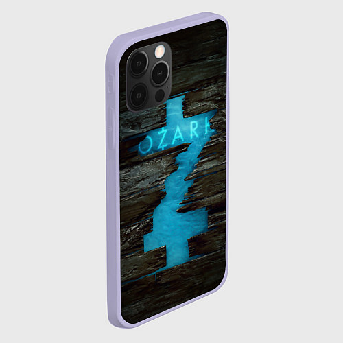 Чехол iPhone 12 Pro Z - OZARK / 3D-Светло-сиреневый – фото 2