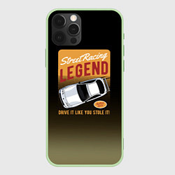 Чехол для iPhone 12 Pro Legend Car, цвет: 3D-салатовый