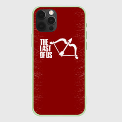 Чехол для iPhone 12 Pro The last of us : паттерн цикад, цвет: 3D-салатовый