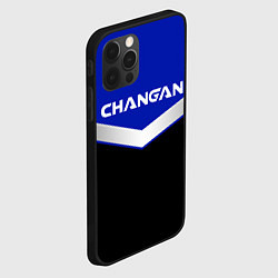 Чехол для iPhone 12 Pro ЧАНГАН - CHANGAN - ФОРМА, цвет: 3D-черный — фото 2