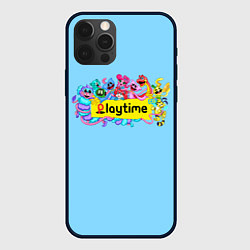 Чехол для iPhone 12 Pro POPPY PLAYTIME chapter 2 персонажи, цвет: 3D-черный