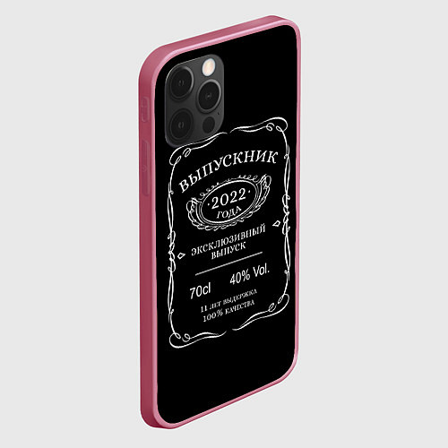 Чехол iPhone 12 Pro Эксклюзивный выпуск / 3D-Малиновый – фото 2