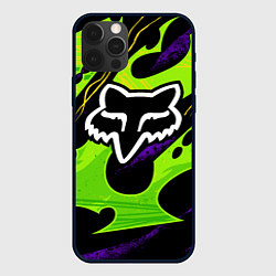 Чехол для iPhone 12 Pro FOX - MOTOCROSS, цвет: 3D-черный