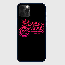Чехол для iPhone 12 Pro BOYS NEXT DOOR, цвет: 3D-черный