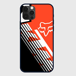 Чехол для iPhone 12 Pro FOX X KTM Сollaboration, цвет: 3D-черный
