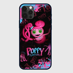 Чехол для iPhone 12 Pro Mommy Poppy Playtime, цвет: 3D-черный