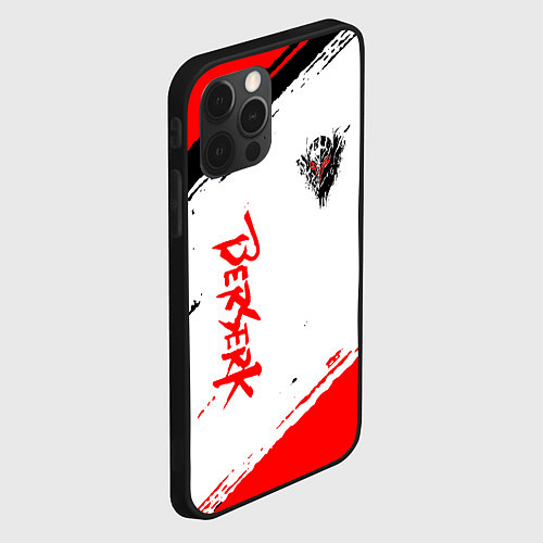 Чехол iPhone 12 Pro Berserk ЧЁРНАЯ МАСКА / 3D-Черный – фото 2