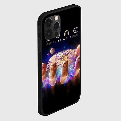 Чехол iPhone 12 Pro Dune spice wars / 3D-Черный – фото 2